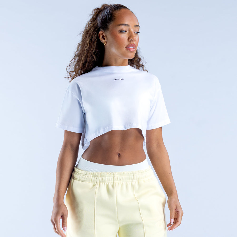 T-shirt court Revive Blanc optique