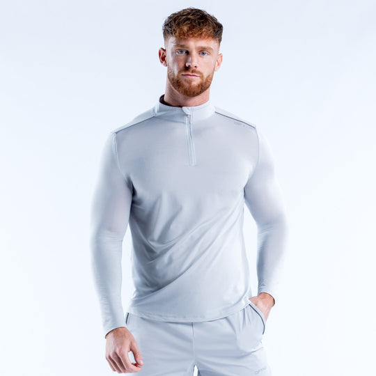 Haut quart de zip Charge Platine