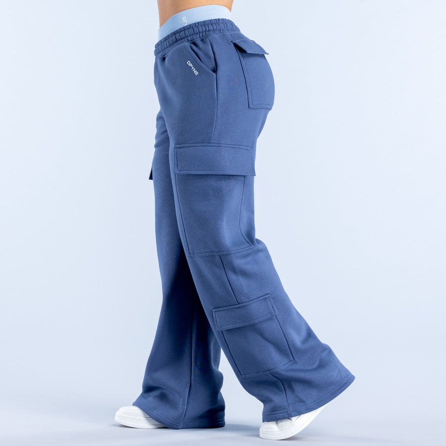 Jogging cargo Revive Bleu saphir foncé