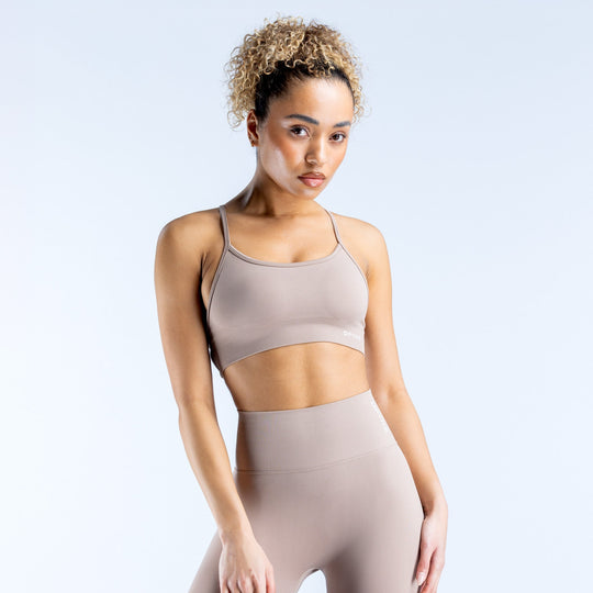 Brassière dos ouvert Dynamic Moka
