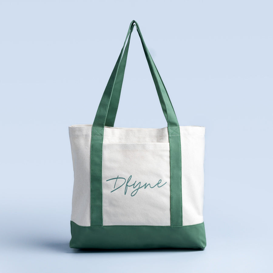 Tote bag Pistache