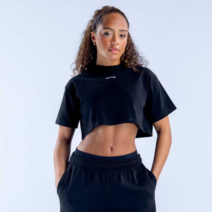 T-shirt court Revive Noir minuit