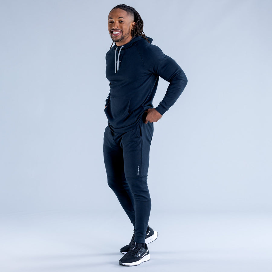 Sweat à capuche mi-épais Stealth Noir onyx