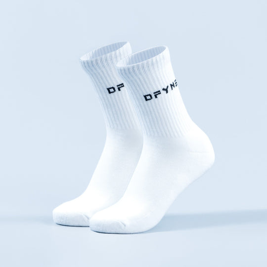Chaussettes mi-hautes Blanc optique