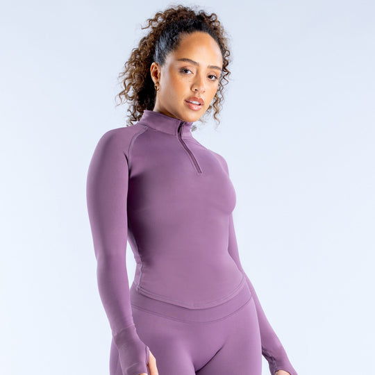 Veste demi-zip Impact Raisin