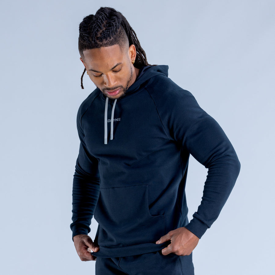 Sweat à capuche mi-épais Stealth Noir onyx