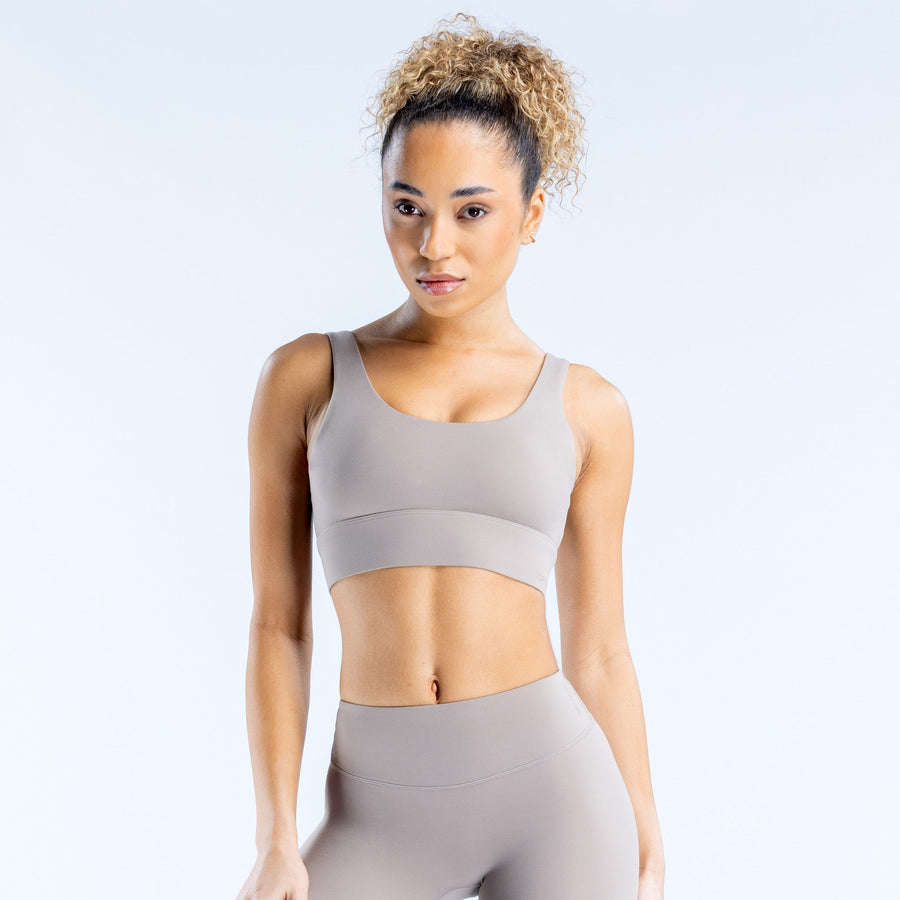 Brassière de sport Origin Noisette