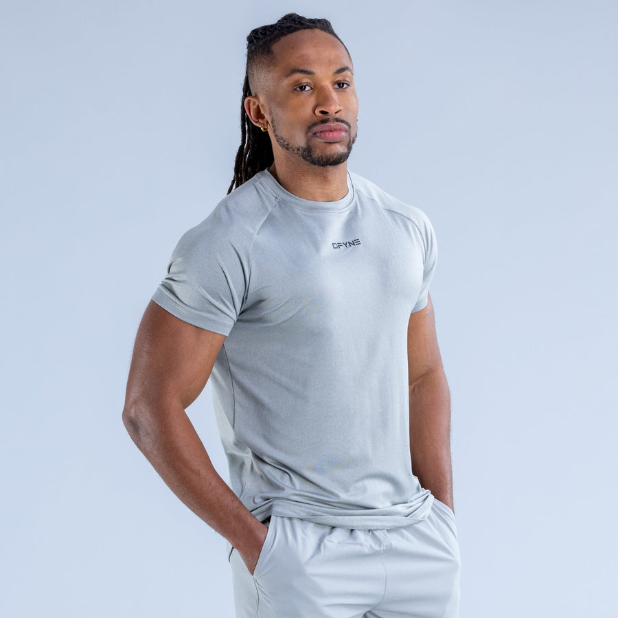 T-shirt d'entraînement Stealth Gris orage chiné
