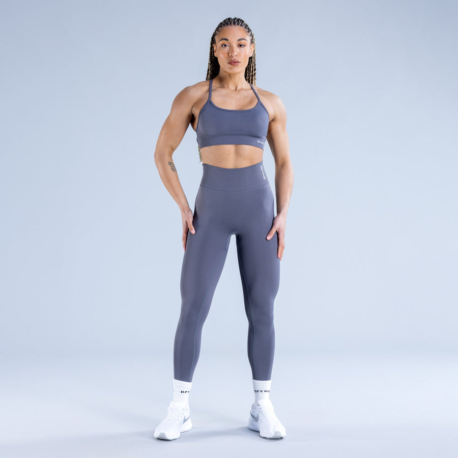 Brassière dos ouvert Dynamic Gris pierre foncé