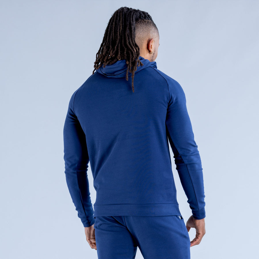 Sweat à capuche mi-épais Stealth Bleu nuit