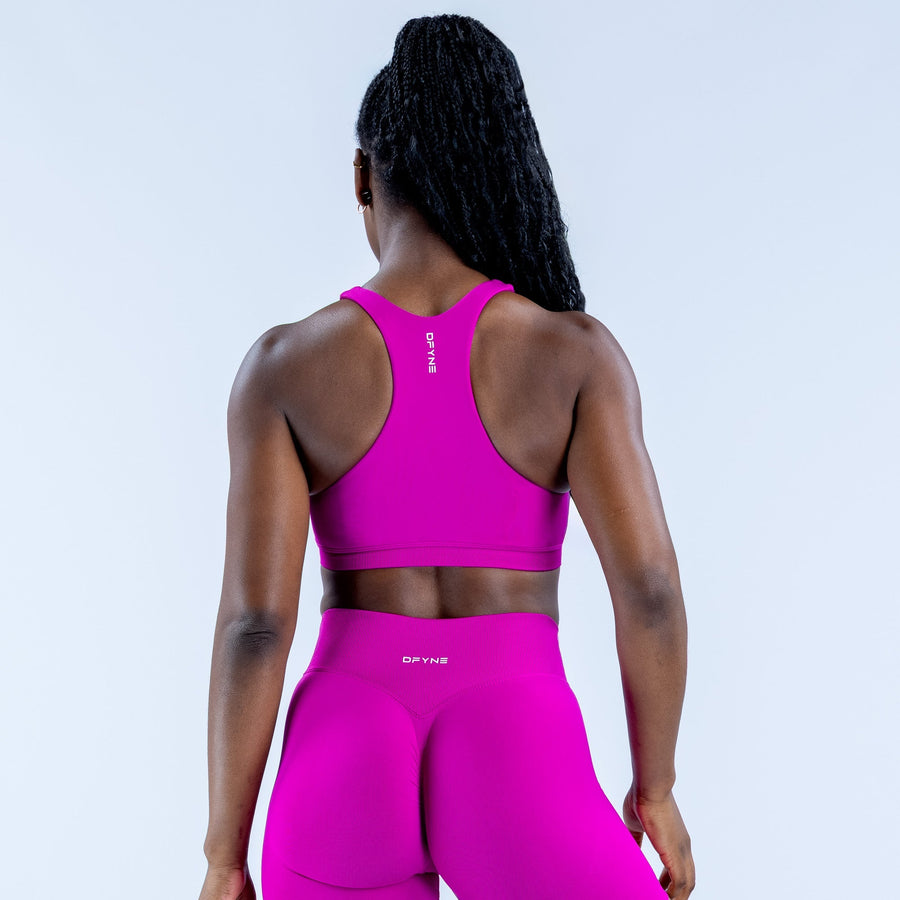 Brassière dos nageur Dynamic Orchidée