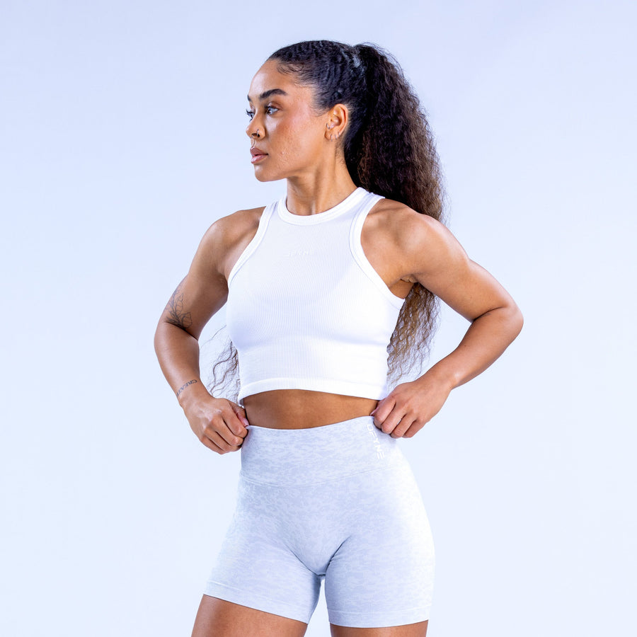 Top dos nageur Revive Blanc optique