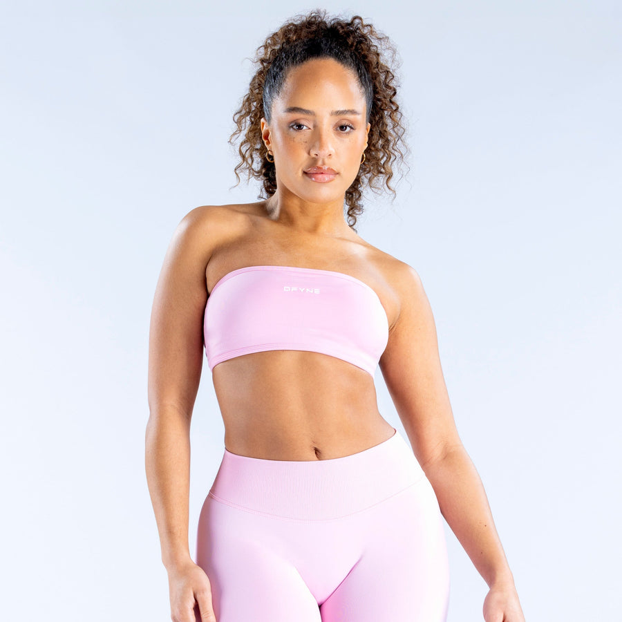 Bandeau dos ouvert Impact Rose pâle