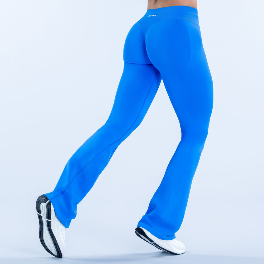 Pantalon évasé Impact Bleu électrique