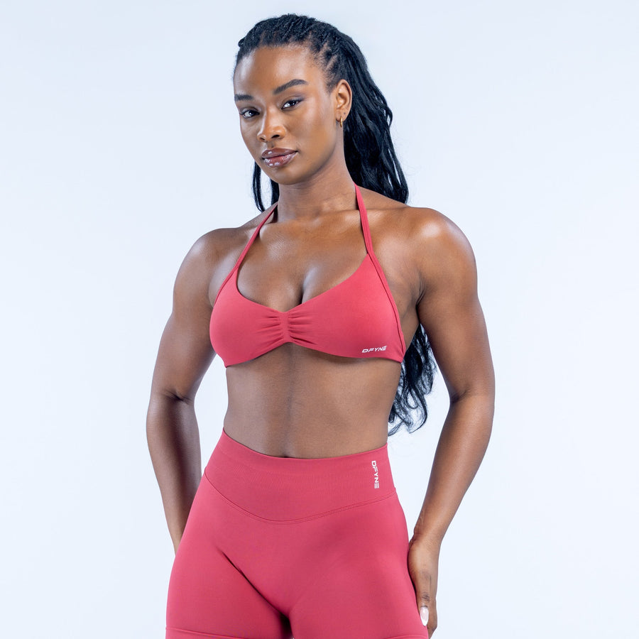 Brassière à bretelles Impact Framboise