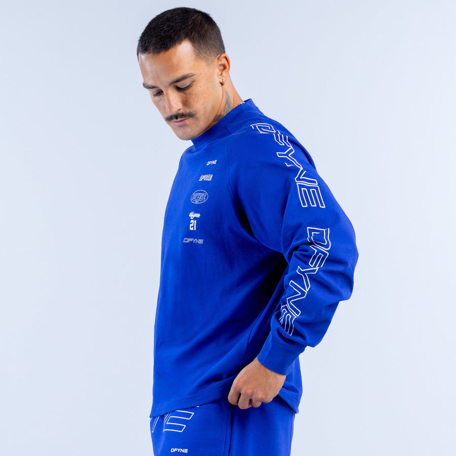 Top manches longues 5e anniversaire Bleu roi