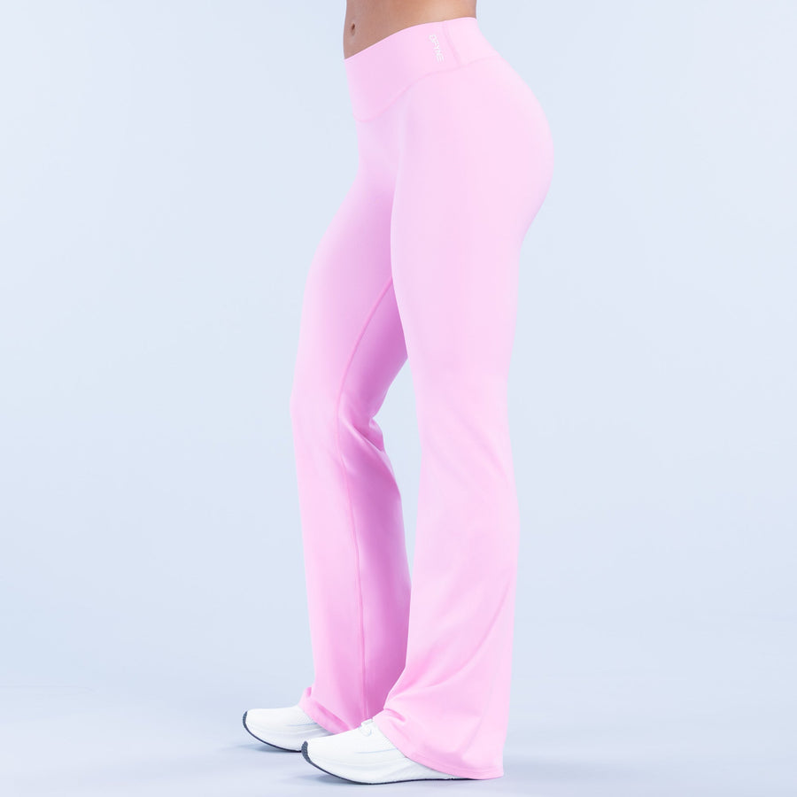 Pantalon évasé Origin Rose pâle