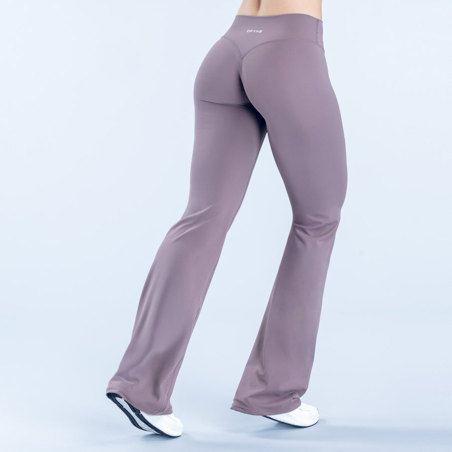 Pantalon évasé Origin Mauve