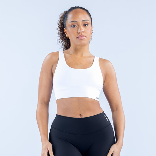 Brassière de sport Origin Blanc optique