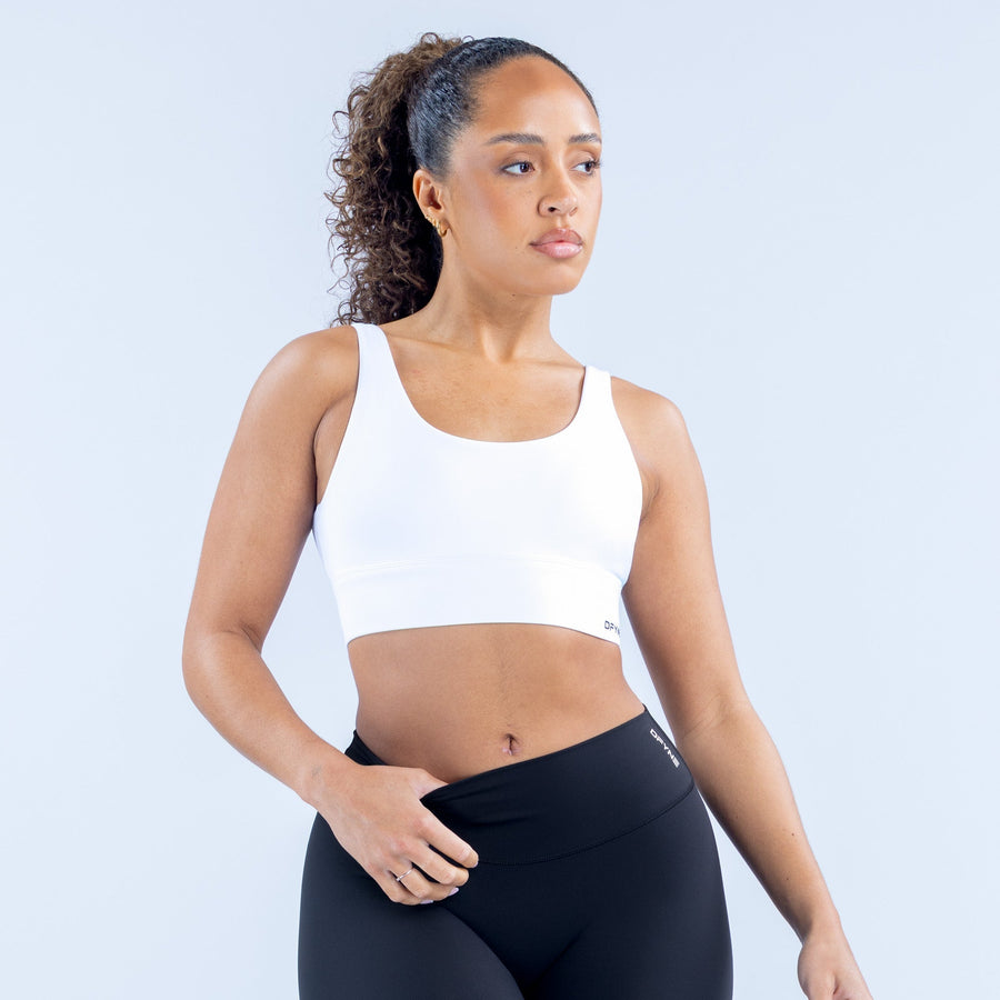 Brassière de sport Origin Blanc optique