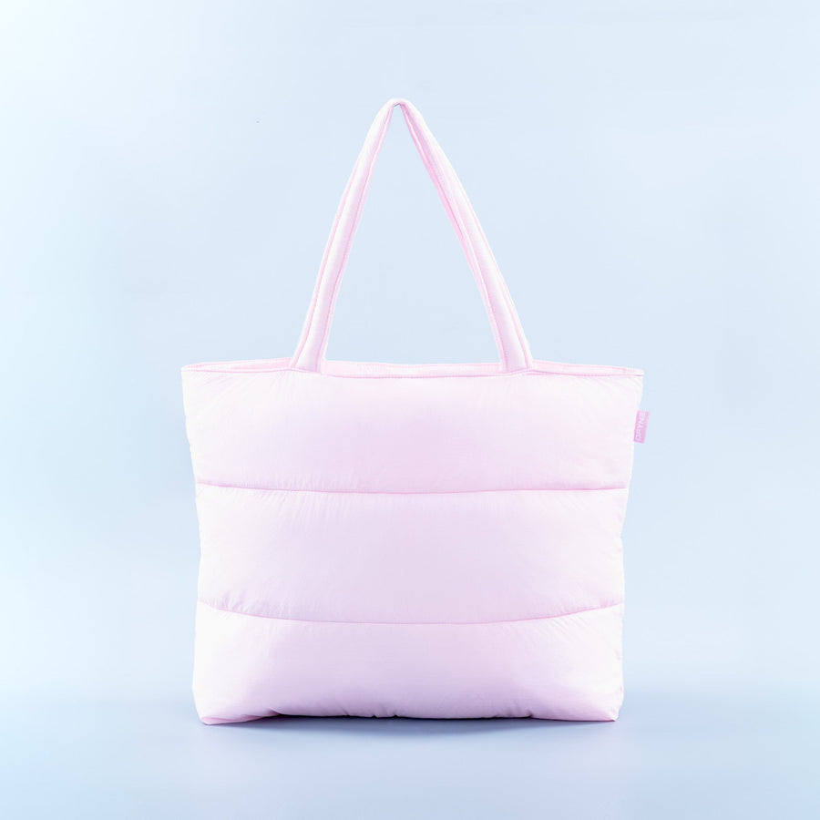 Tote bag matelassé Rose pâle