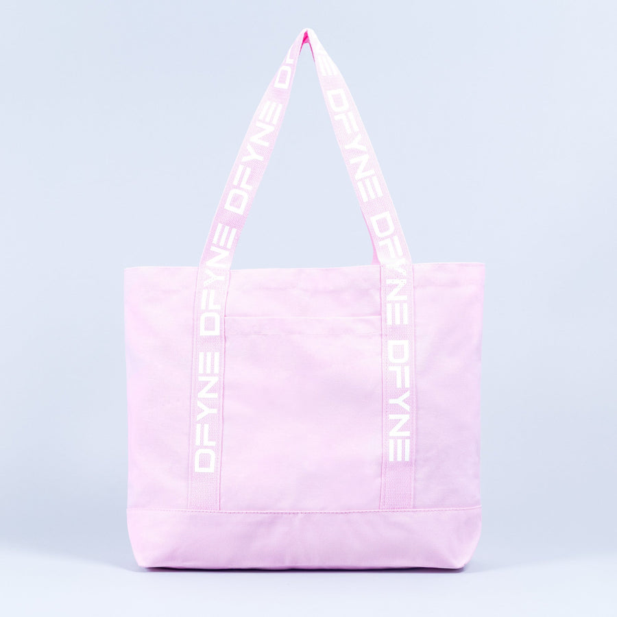 Tote bag Signature Rose pâle