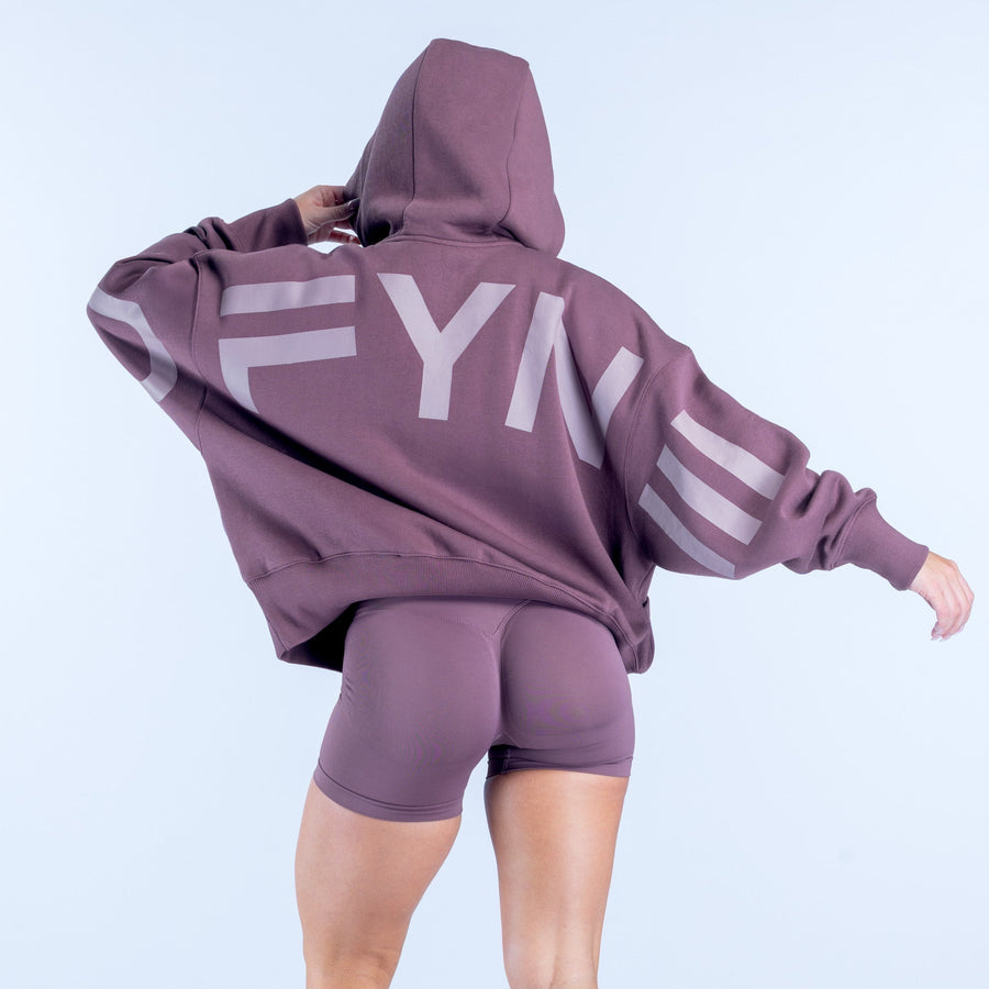 Sweat à capuche Signature Raisin