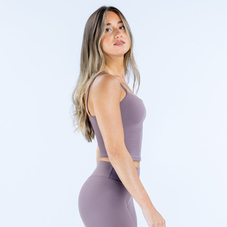 Top à bretelles Origin Mauve