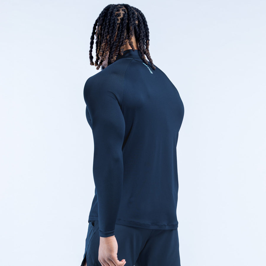 Haut quart de zip Unbound Encre