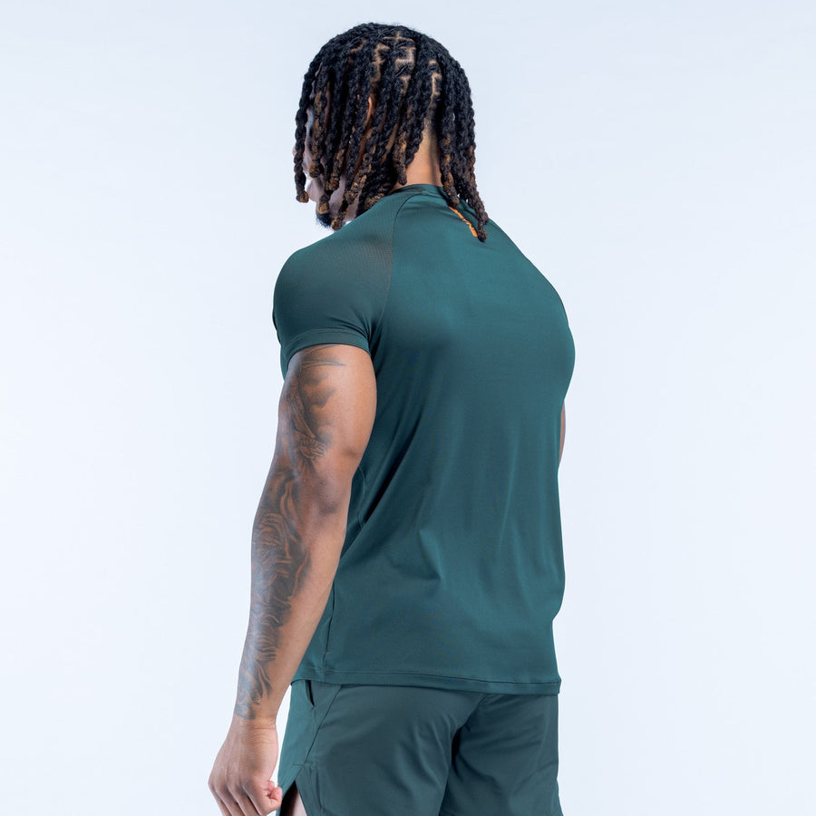 T-shirt d'entraînement Unbound Vert ardoise