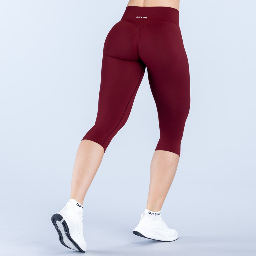 Corsaire Vision | Ceinture droite Bordeaux foncé
