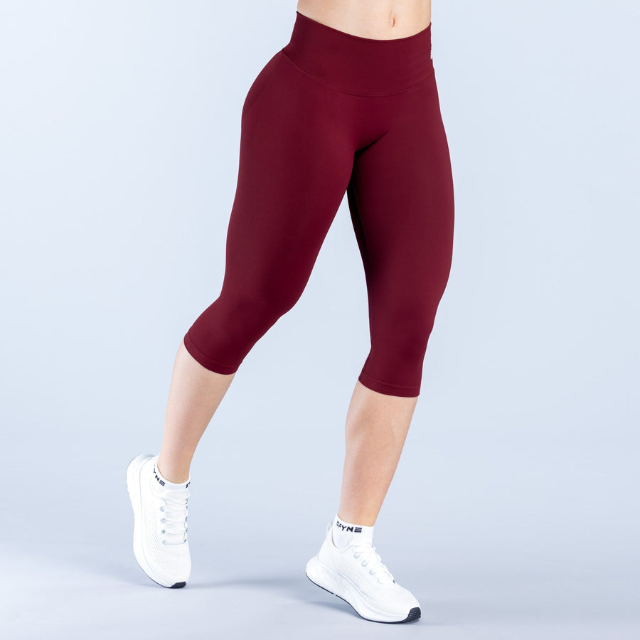 Corsaire Vision | Ceinture droite Bordeaux foncé
