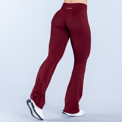 Pantalon évasé Vision | Ceinture droite