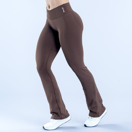 Pantalon évasé Vision Ombre brûlée